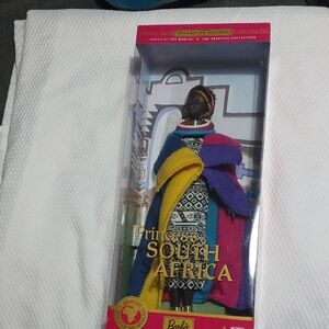 Barbie Dolls of The World Collection Princess of South African Barbie Doll NRFB